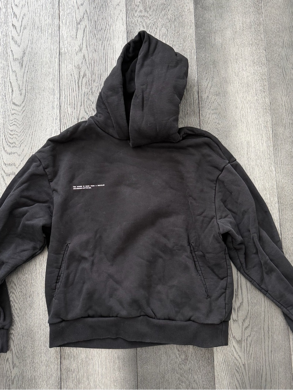 Pangaia Black Hoodie